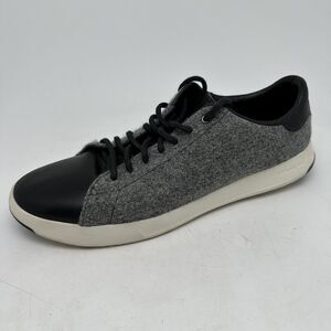 Cole Haan GrandPro Faribault Wool Shoes Mens Size 10.5 Gray Black Sneakers